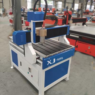 China MDF China Jinan WOOD ACRYLIC ALUMINUM ALUMINUM Low Price 1.5kw Spindle 3D CNC Router Wood Engraving Machine 6090 For Wood Spindle Wood CNC Router 9060 4 for sale