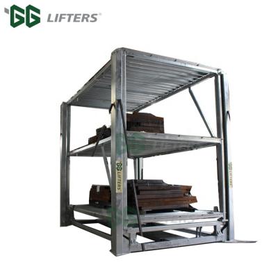 China Automatic Underground Car Parking Lift Systems Four Post Parking Lift Equipment 5000x1850x1550mm for sale