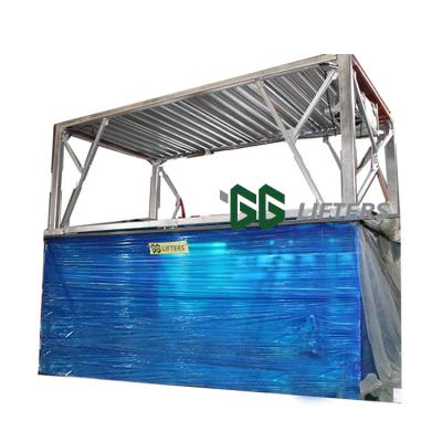 China CE Certified UPS Hydraulic Underground Parking Lift Platform 5000x1850x1550mm for sale