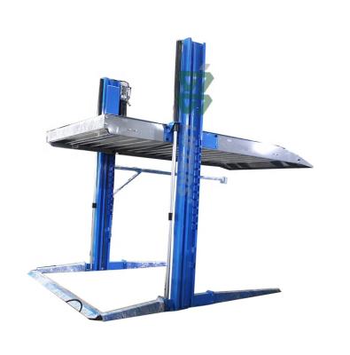 China CE 2 Levels Vehicle Parking Lift / Rampa De Estacionamiento / Multilevel Parking Lift 2300Kg Space Saving for sale