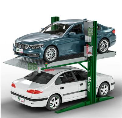 China CE Hydraulic Auto Parking Lift Version Two Post Electric Car Lift 2.7t for sale