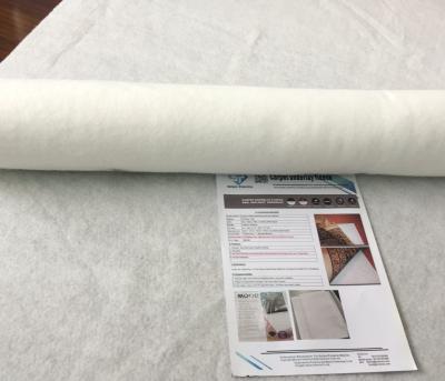 China Sustainable Carpet Underbed Fleece Felt Underbed Self Adhesive Anti Slip For Carpet Cover And Footcloth for sale