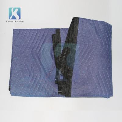 China Disposable Quilted Non Woven Polyester Moving Blankets Furniture Packing Pads for sale