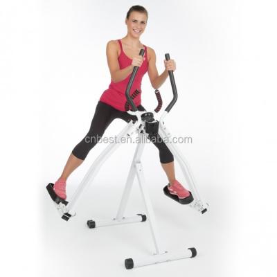 China Double Action Steel Indoor Multi Pitch Glider Elliptical Direction Air Walker for sale