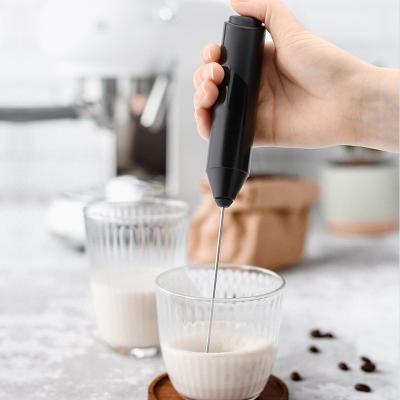 China Battery Operated Electric Viable Foam Maker Matcha Motor Handheld Automatic Milk Foamer Frother For Coffee Latte Cappuccino for sale