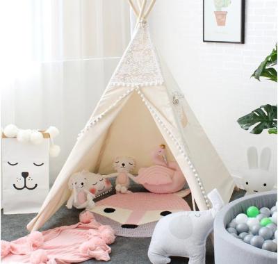 China Easy Foldable Kids Play Tent Teepee Tent for Kids Foldable Kids Play Tents Playhouse Toys for Girls/Boy Indoor and Outdoor Play Toy Tent for sale