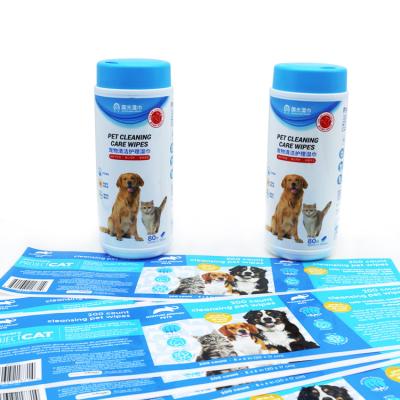 China ANTISTATIC Pet Supplies and Pet Fixed Stickers Customize Personalized Sticker Labels for sale