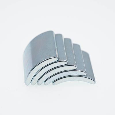 China industrial magnet permanent strong magnetic N35 neodymium/permanent arc magnet ndfeb/neodimium magnet/neodimio imanes for sale