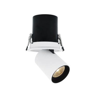 China Anti-Glare High White LED Recessed Lighting High CRI Office Hotel Retail Downlight for sale