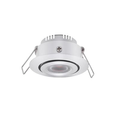 China High Ceiling Small LED Spotlight 3W Anti-glare Mini Spot Light Tiltable 2700K for sale