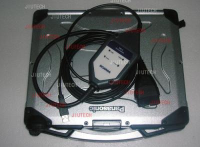 China Scania VCI2 2.34 With Panasonic C29/30 Laptop Scania VCI 2 Truck Diagnostic Tool Scania SOPS Editor Tool for sale