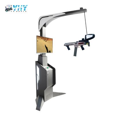 China YHY Coin Operated Virtual Reality Shooting Arcade Game Machine 9d Vr Shoot Games Gun Battle VR Shooting Simulator for sale