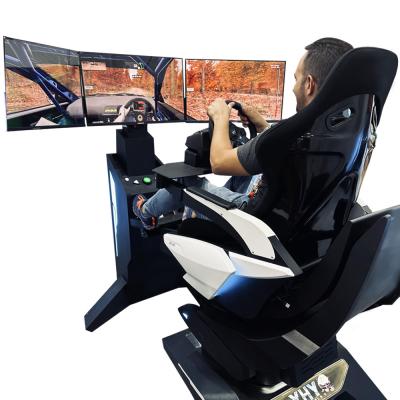 China Racing Simulator Game Machine 9D Virtual Reality Equipment Vr Hardware 8 Games for sale