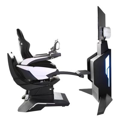 China Virtual Reality Headset Flight Simulator Games 3 Axis 360 Chair Joystick Stick for sale