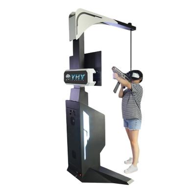 China Aluminum Virtual Reality Shooting Games 32 Inch Screen Standing Walker for sale