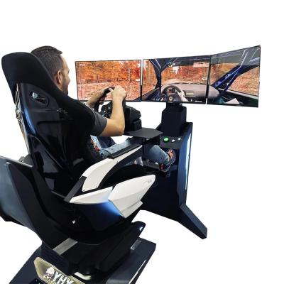 China 3dof Racing Simulator 4D Car Gaming VR Motion Driving Simulator For Inflatable for sale