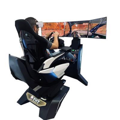 China 3 Dof Motion Chair VR Racing Simulator Car Ps5 Driving Simulator Steering Wheel for sale