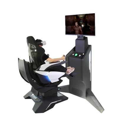 China 9d Vr Egg Chair 360 Rotation Game Machine For 1 Passenger 1000W for sale