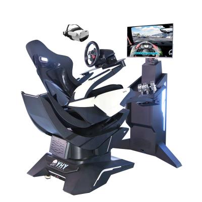 China Realistic Vr Racing Games With Steering Wheel Driving Arcade Game Machine for sale