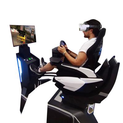 China Training Vr Driving Simulator Game VR Glasses Car Game Machine Racing Seat For Learners for sale