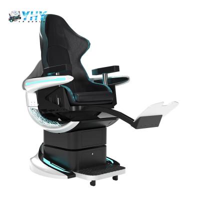 China Virtual Reality Roller Coaster Simulator 360 Rotation 1.0kW 9D VR Gaming Chair for sale