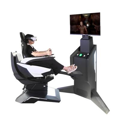 China Virtual Reality Driving Games 1 Passenger 360 Degree Chair Vr 360 Flight Simulator for sale