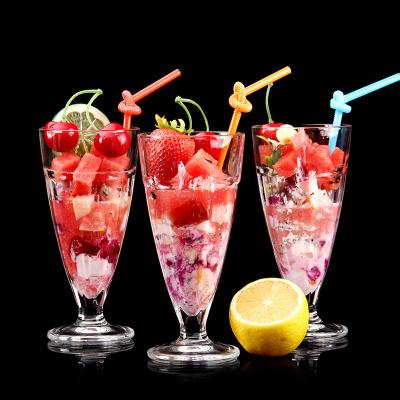 China Modern Chinese Manufacturer Wholesale Price Is Favorable Dessert Cups Glass Ice Cream Cups for sale