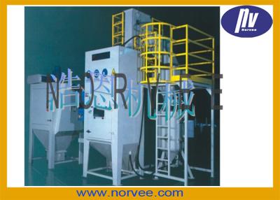 China Gear Strengthened CNC Sandblaster steel shot blasting Machine with PLC control for sale