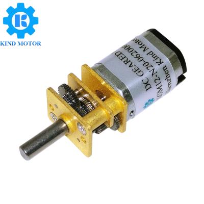 China OEM Parameters High Quality Explosion Proof DC 1.5v 3v 6volt 12volt 10*12mm Micro Square Carbon Brush Motor GM12-N10 N20 N30 With Gearbox for sale