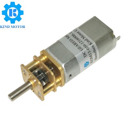 China Mini Explosion Proof 3v 5v 6v 13mm GM13-050 DC Geared Motor for sale