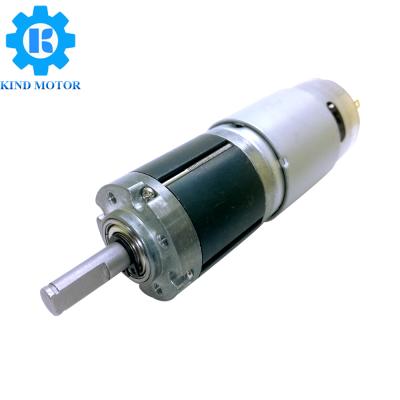 China High Torque 12v 18v 24v 10rpm 60rpm 10kg.cm 16kg.cm DC Planetary Gear Explosion Proof Motor With Encoder for sale