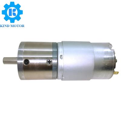 China High torque 20kg.cm 2Nm KPM42-775 dc 12v 24volt planetary gear motor explosion proof with 6mm 8mm d-axis encoder for sale