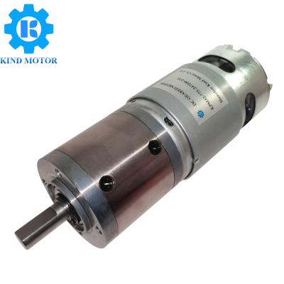 China 12V Explosion Proof Micro 18V 24V 100 200 300 Watt DC Mega Torque DC Brushless Planetary Gear Motor With Reducer rs775sh 12v 80kg.cm for sale