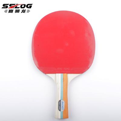 China Wear resistant flexibility and durable professional custom made table tennis racket set in standard for sale