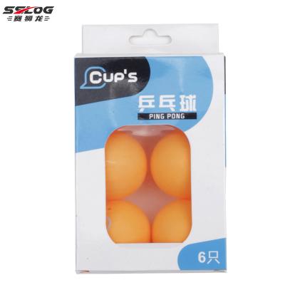 China Flexibility Wholesale Custom Printed High Bounce ABS Sewn Ping Pong Balls Tennis Ball Games for sale