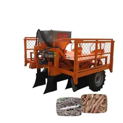 China Factory Farm Machinery Tractor Driven Directly Supply High Efficiency Cassava Planter Vegetable Cassava Seeders Planting Transplanters for sale