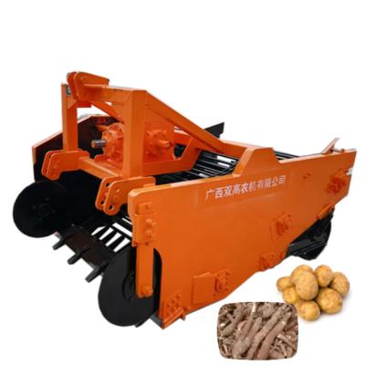 China Wholesale High Quality Machine Potato Cassava Combine Vibrating Chain Harvester Machine Customizable for sale