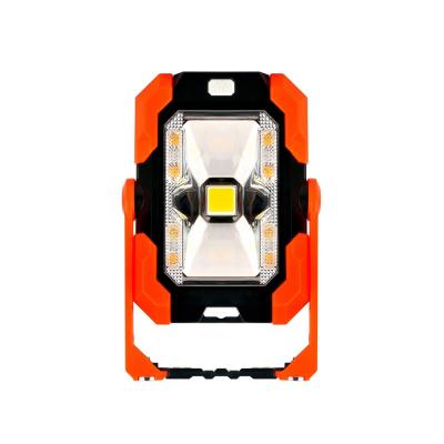 China Portable LED Camping USB Solar Outdoor Lighting LED Light Charge Work Light Led Rechargeable Flood Lamp for sale