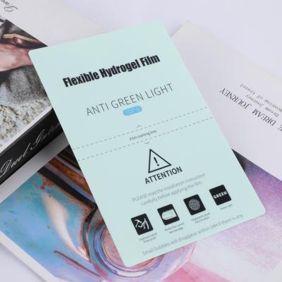 China For INFINIX Smart 2 pro factory wholesale anti green light hydrogel film screen protector for iphone 7 8 xs xr x 11 12 13 14 pro max for sale