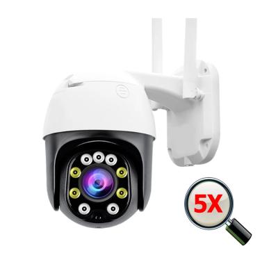 China 5X Zoom 5MP IP Dome PTZ WIFI Camera Mini Surveillance Waterproof  2 Years Warranty Te koop