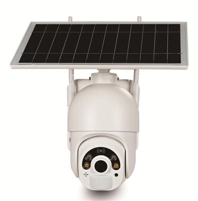 China Sound Detection1080P Ubox Solar Camera Wireless Camera 4G Solar with Farm Solar Outdoor Camera for sale