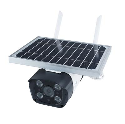 China 2MP Dual lights Wireless Wifi Solar Camera Outdoor 1080P HD Security Camera Solar Power 2-Way Audio IR Night Vision CCTV Cam for sale