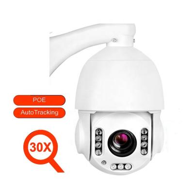 China Custom 2MP 30X Optical Zoom IP POE Wireless 360 WIFI Two Way Audio NVR Camhi Speed Dome POE PTZ Camera for sale