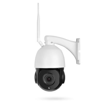 China Talk Audio Wireless  Outdoor IP Camera 4G 5MP 30X Optical Zoom Ptz Security 4.5inch Te koop