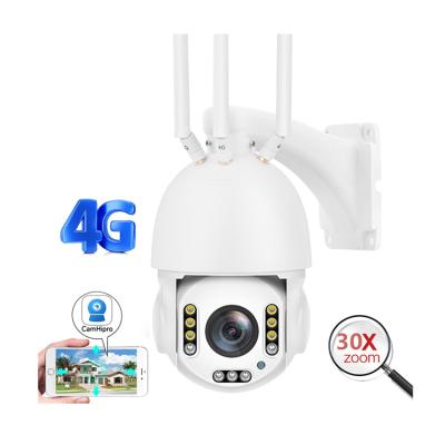 China Camhi APP 1080P Metal Wireless Auto Motion Tracking Outdoor Starlight IR Network Speed Dome Waterproof 30X Zoom PTZ Camera Te koop