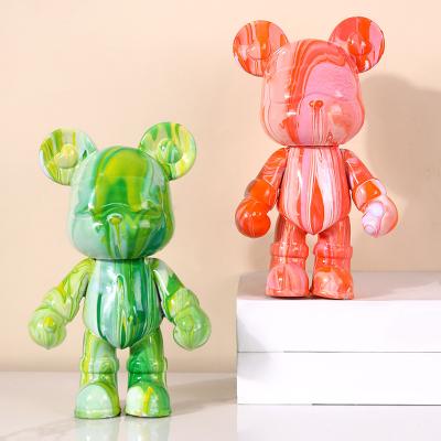 China China 2023 Best Selling Diy Bear Creative Liquid White Violent Embryo Bear Handmade Ornaments for sale