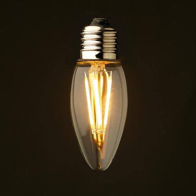 China In door  High Quality Auge Light Mini Lamp Cheap Filament E12 Decor String Filament Lamp For Table for sale