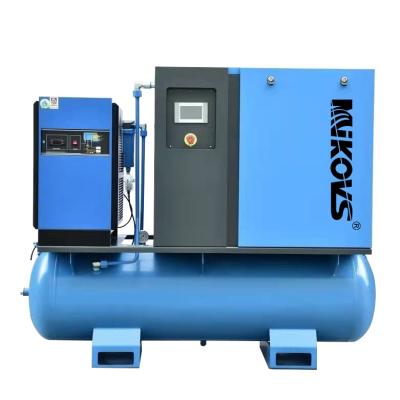 China Professional Manufacturer Screw Air Compressor All In One 7.5kw 11kw 15kw 4 In 1 Compressor Combined for sale