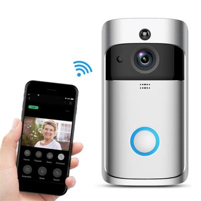 China 2022 Tuya Power Ultra Low Power Smart Wireless Ring Doorbell Home Security HD 720P WIFI Video Doorbell With Camera, Chime for sale