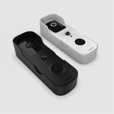 China tuya power wireless wifi doorbell ultra low sound waterproof 1080P wireless doorbell with chime for sale